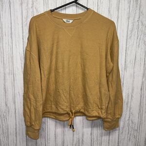 Womens Size S Grayers Bonnie Cinched Hem Sweatshirt NWT